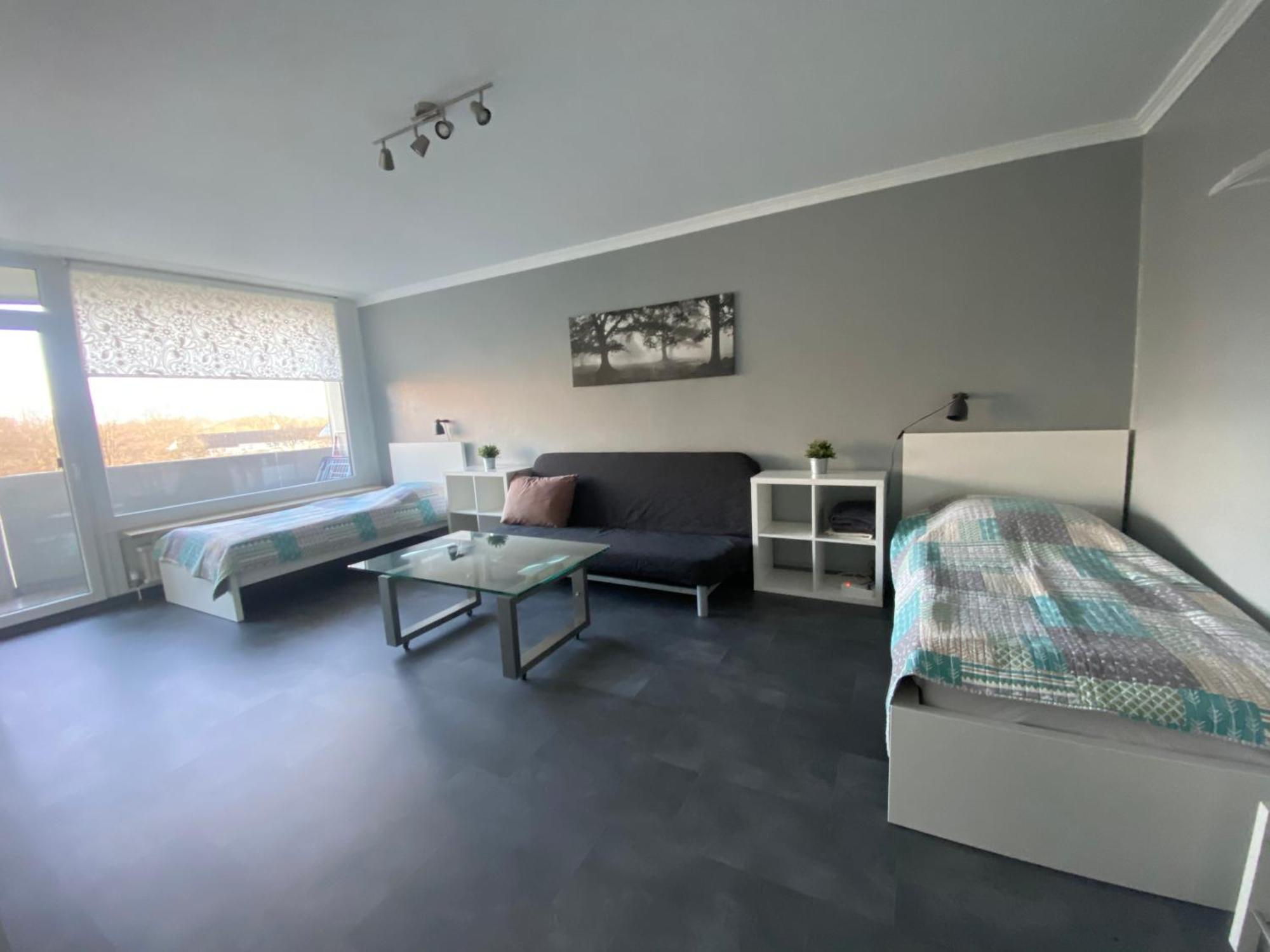 1 A Ferienwohnung Modern Duisburg Exterior foto