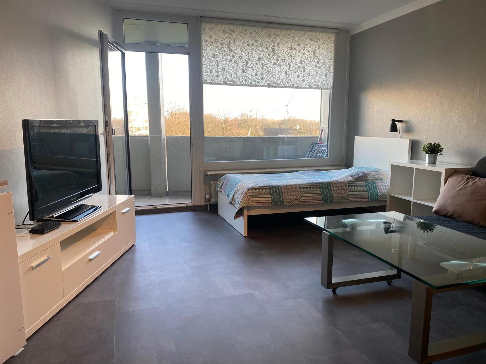 1 A Ferienwohnung Modern Duisburg Exterior foto
